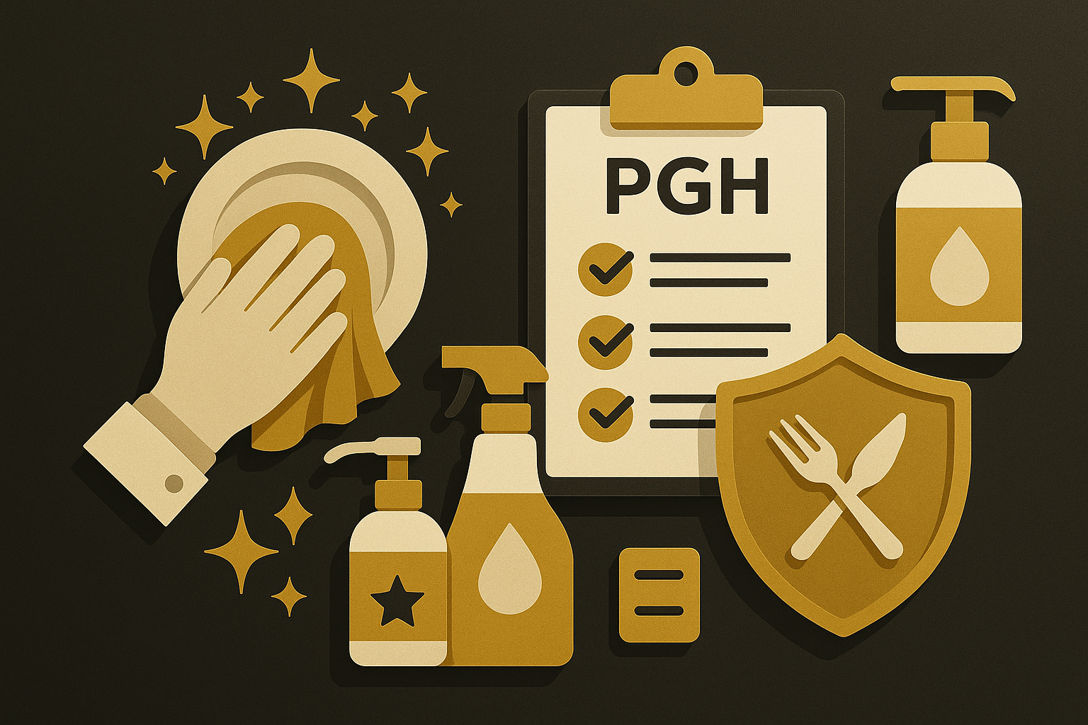 Higiene y limpieza en establecimientos alimentarios